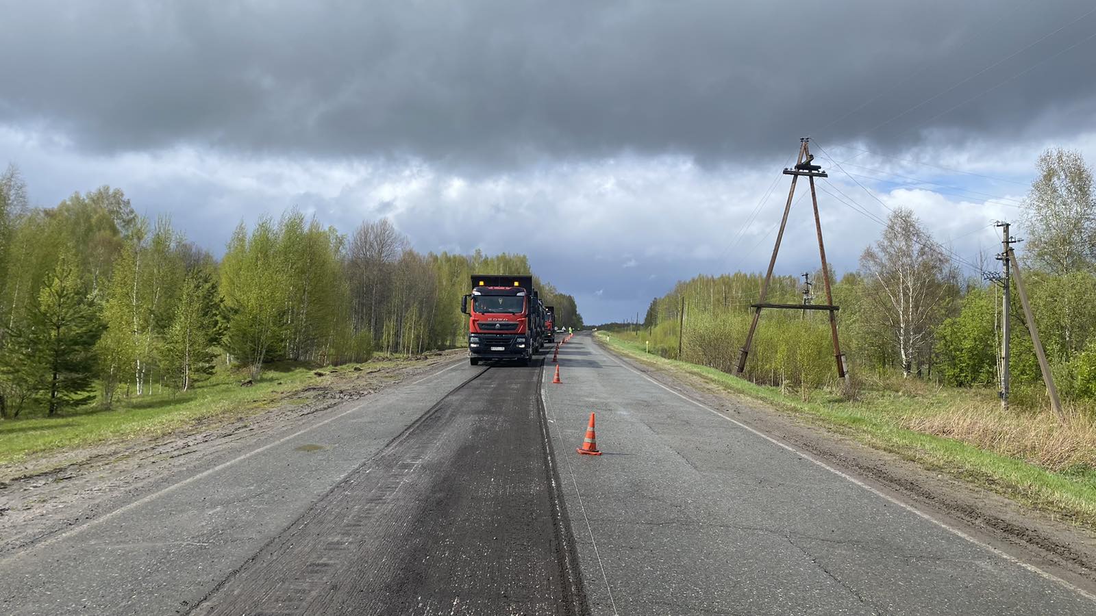 В Колпашевском районе Томской области стартовал ремонт дороги по нацпроекту